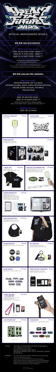 "Shocking NCT DREAM Merch Details: Are Fans Ready to Splurge?" — NCT DREAM 2025 Tour Merchandise, DREAM THE FUTURE Official Merch, NCT DREAM Concert Merch Details