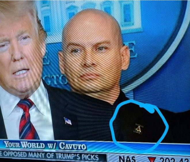 Shocking Photo: Trump & His Alleged Luciferian Bodyguard! — scary Trump photo 2025, deep state security secrets, Luciferian conspiracy theories