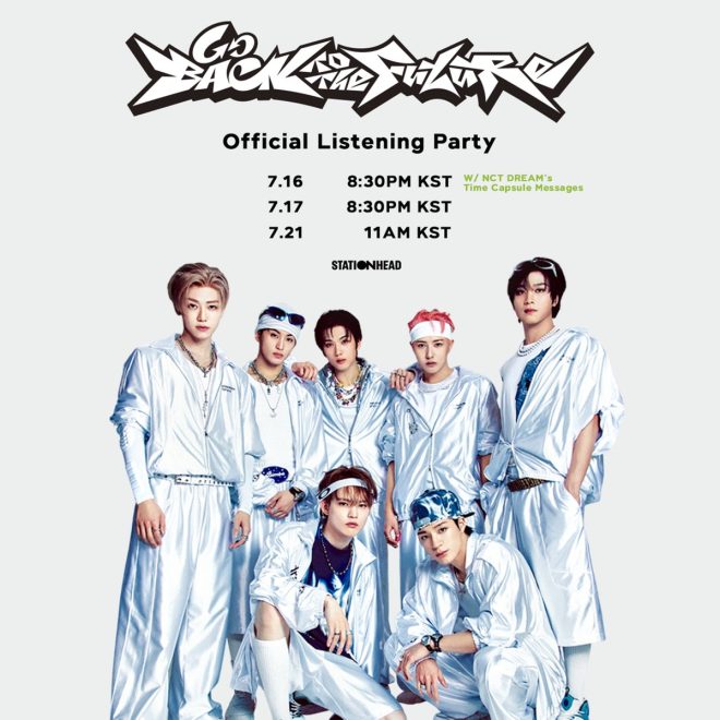 Shocking Revelations at 'Go Back To The Future' Party! — Go Back To The Future listening party, NCT DREAM Time Capsule, Stationhead pre-show