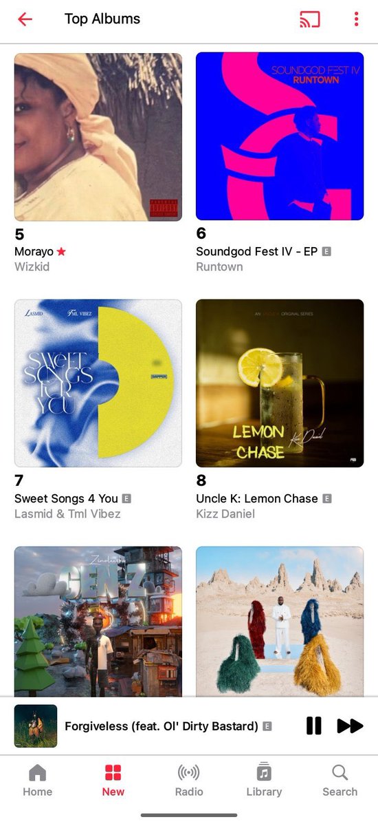 Shocking Rise: Morayo's Album Hits Top 5 on Apple Music! — new music releases Nigeria, Apple Music charts Nigeria, top albums 2025