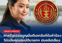 Shocking Ruling: PM's Qualification in Jeopardy! —  รัฐธรรมนูญไทย, วินิจฉัยนายกรัฐมนตรี, คลิปเสียงฮุนเซน
