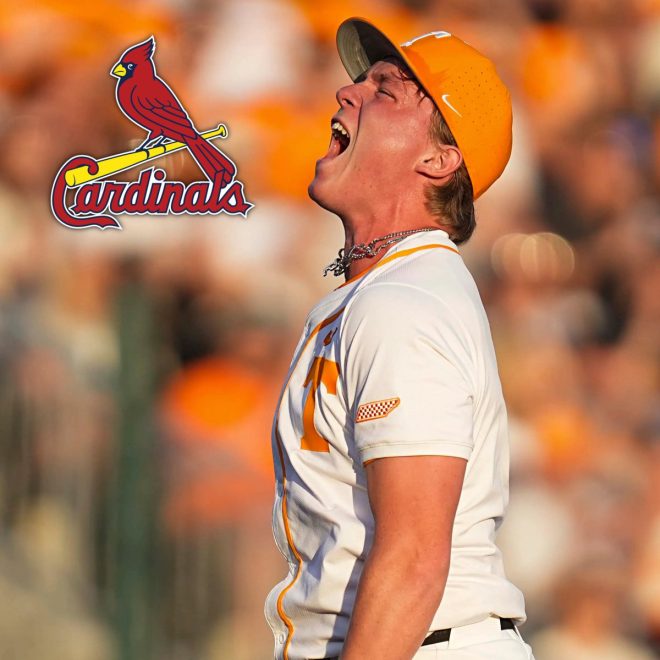 Shocking Twist: Cardinals' Bold Pick Raises Eyebrows! —  St. Louis Cardinals draft news, Tennessee baseball prospects 2025, MLB first round selections