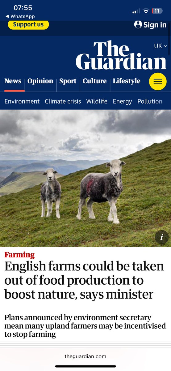 Steve Reed MP: Nature or Food? A Shocking Proposal! — food security crisis, national security and agriculture, sustainable farming practices