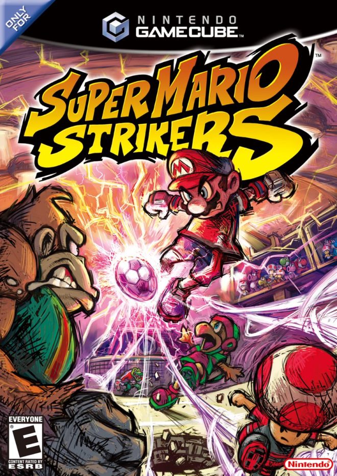 Super Mario Strikers: Unleash Controversial Power Ups! —  Score epic soccer victories, unleash powerful game mechanics, experience retro gaming excitement
