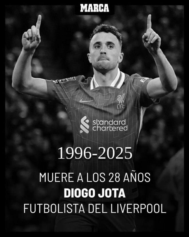 Tragedy Strikes: Liverpool Star Diogo Jota Dies in Crash —  Tragic car accident in Spain, Fatal news from Spain 2025, Spanish sports tragedy