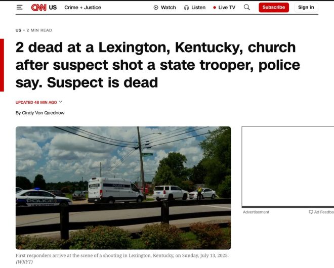 Tragic Church Shooting in Kentucky: What Went Wrong? — Baptist church shooting news, Kentucky church violence, state trooper recovery updates