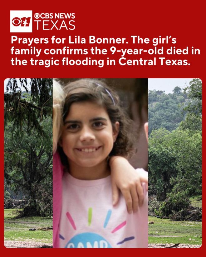 Tragic Death of 9-Year-Old Lila Bonner in Central Texas Flooding