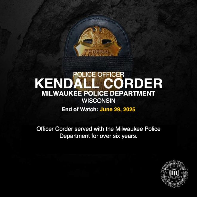 Tragic End: Milwaukee Officer's Death Sparks Outrage! —  In Memory of Officer Corder, Milwaukee Police Tribute, Fallen Officer Memorial 2025