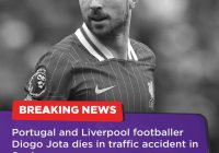 Tragic Loss: Liverpool Star Diogo Jota Dies in Crash! —  Diogo Jota news, Liverpool player accident update, footballer car crash tragedy