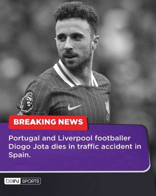 Tragic Loss: Liverpool Star Diogo Jota Dies in Crash! —  Diogo Jota news, Liverpool player accident update, footballer car crash tragedy
