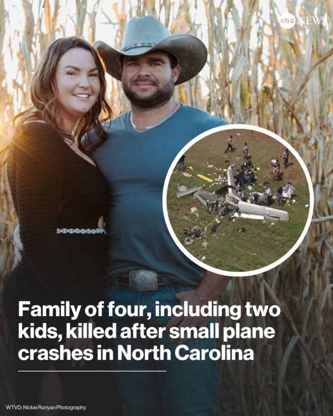 Tragic Plane Crash Claims Family of Four in NC! — tragedy in small aircraft accident, North Carolina plane crash news, family lost in aviation disaster