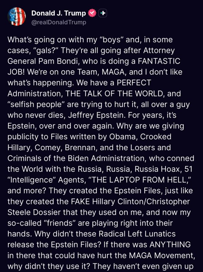 Trump Stands by Bondi Amid Epstein Backlash: What’s Next? — Trump supports Bondi, Epstein operation controversy, Pam Bondi backlash 2025