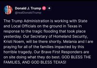Trump's Bold Move: Noem's Shock Visit Sparks Debate! —  federal disaster response, Texas flood relief efforts, Coast Guard rescue operations