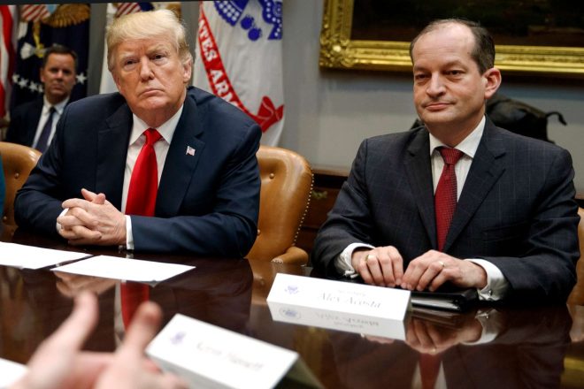Trump's Cabinet: A Reward for Epstein's Secret Deal? — Epstein sweetheart deal, Alex Acosta Trump cabinet, Epstein immunity scandal
