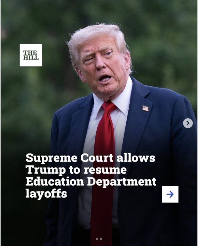 Trump's Shocking Move: 1,400 Education Jobs on the Chopping Block! — Supreme Court ruling 2025, Trump Education reforms, government bureaucracy overhaul