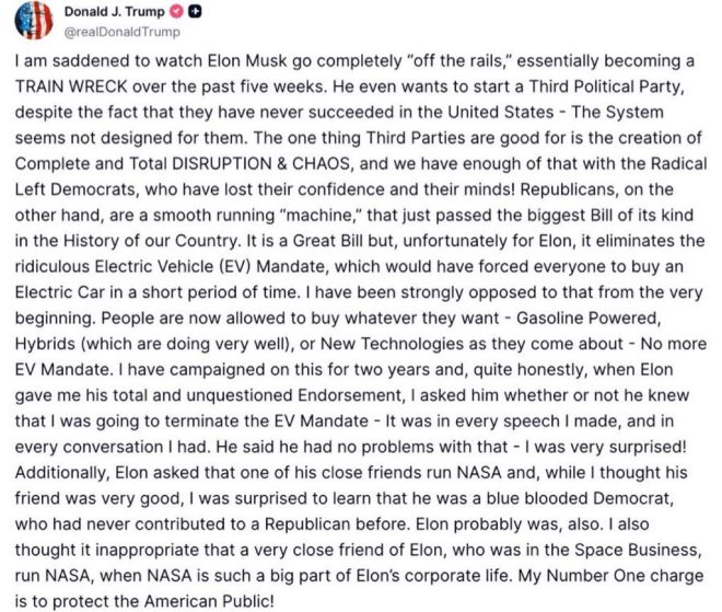 Trump's Shocking Take: Musk's Epic Downfall Revealed! — Donald Trump news, Elon Musk controversy, Truth Social updates