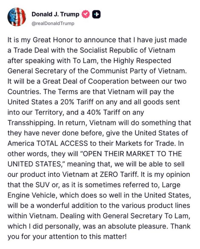 Trump's Shocking Trade Deal: Vietnam's Tariffs Eliminated! —  trade agreement news, US Vietnam economic relations, tariff elimination deal 2025