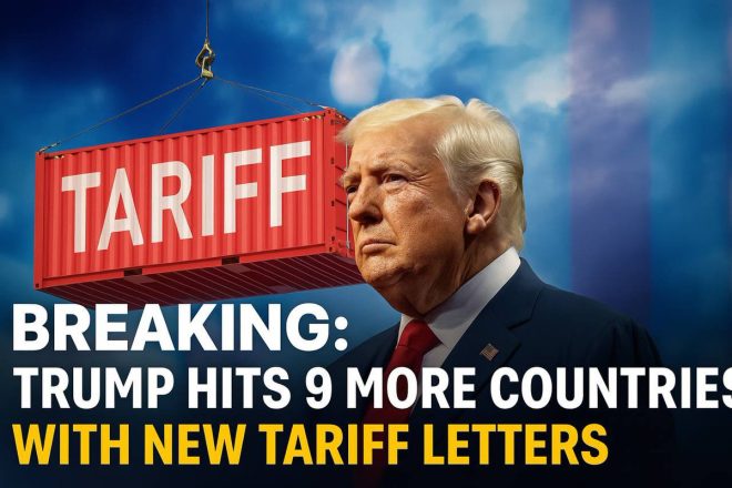 Trump's Tariff Blitz: 9 Nations Face Shocking New Rates! — Trump tariff update, international trade tensions, global economic impact