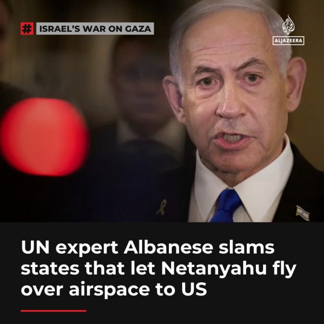 UN Expert Slams Nations for Netanyahu's US Flight Path! — Francesca Albanese criticism, Netanyahu airspace controversy, international relations 2025