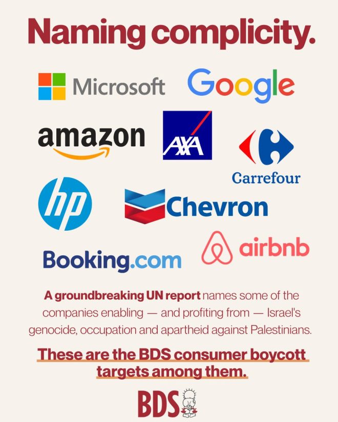UN Report: Boycott Targets Spark Outrage Over Israel's Actions —  BDS boycott targets, UN report on Palestine 2025, Israel human rights violations