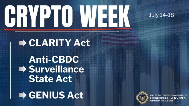 US House Declares "Crypto Week": Revolution or Ruse? — Crypto Regulation News, Cryptocurrency Awareness Days, US Congress Crypto Initiatives