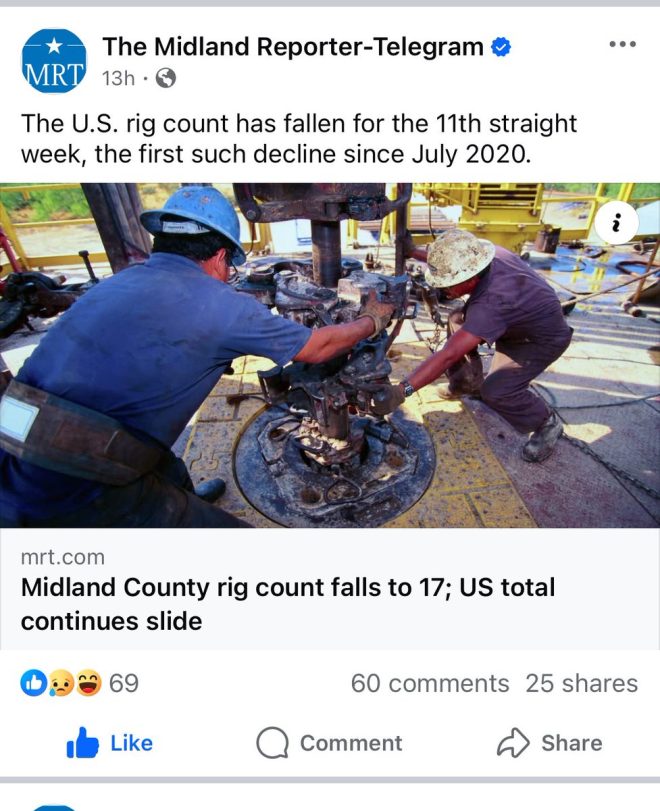 US Rig Count Plummets: Is "Drill Baby Drill" Dead? — US oil rig downturn 2025, energy sector crisis, Midland economic collapse