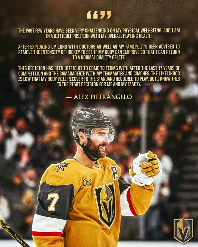 Vegas Golden Knights: Shocking Update on Pietrangelo's Future! — Golden Knights Injury Report, Alex Pietrangelo Status Update, Vegas NHL Team News