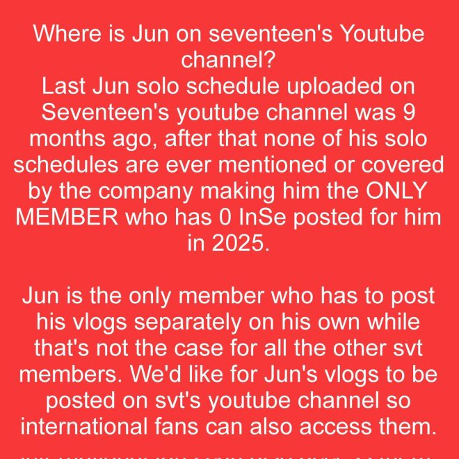 "Is Pledis Ignoring Junhui? Fans Demand Answers Now!" —  How to support Junhui, Pledis Entertainment fan demands, Junhui visibility campaign