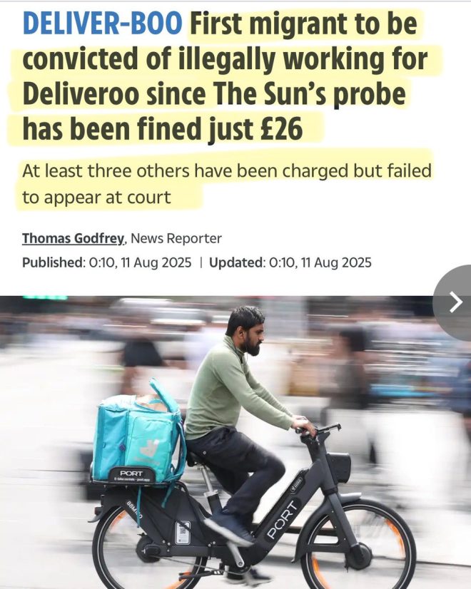 £26 Fine for Illegal Workers: Is Justice Laughable? —  Illegal immigration news, Immigration court cases 2025, Working illegally fines