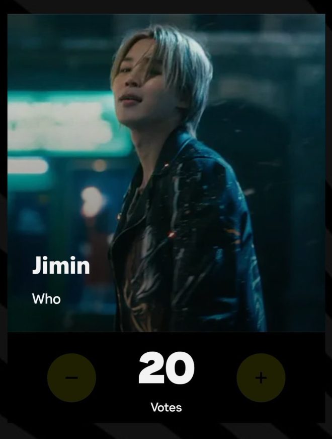 ARMY, Will Jimin’s “WHO” Break VMAs Voting Records? — "Vote for Jimin at VMAs 2025", "K-pop Best Artist Voting", "Support Jimin WHO Song"