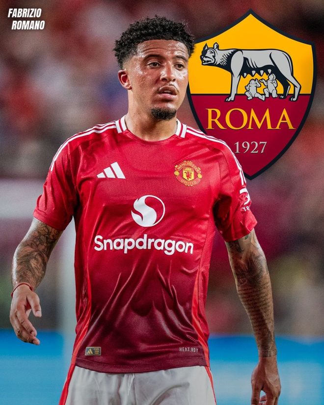 AS Roma's Shocking Move: Can They Snatch Sancho from Utd? —  Jadon Sancho transfer news, AS Roma loan deal 2025, Manchester United winger negotiations