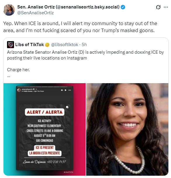 AZ Sen. Ortiz Defends Doxxing ICE: A Dangerous Standoff! — Democrat Arizona Senator Scandal, Doxxing Federal Agents, ICE Doxxing Controversy