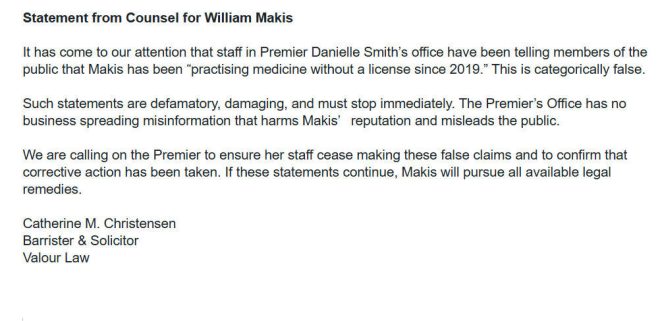 Alberta Premier's Office Hits Back: Cease and Desist Shocker! — Alberta political news, Danielle Smith controversy, Cease and desist letter news