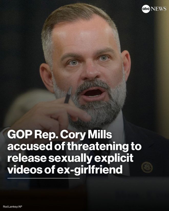 Allegations Erupt: GOP Congressman Threatens Ex with Intimacy —  Cory Mills controversy, Florida Congressman allegations, sexual misconduct claims 2025