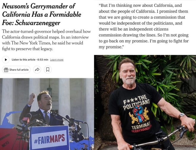 Arnold's Selfish Legacy: Is He Terminating Democracy? —  self-centered legacy, political introspection, democracy under threat