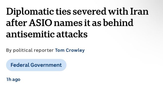 Australia's Shocking Response to Iran's Antisemitic Attacks! —  shocking news Australia, diplomatic crisis Iran, antisemitism attacks Australia