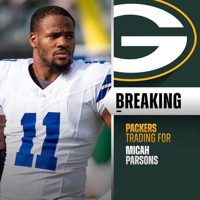 BREAKING: Cowboys shock fans by trading star DE Micah Parsons to Packers in record-breaking $188M deal! — Cowboys trade star player to Packers, NFL blockbuster deal, Micah Parsons trade frenzy