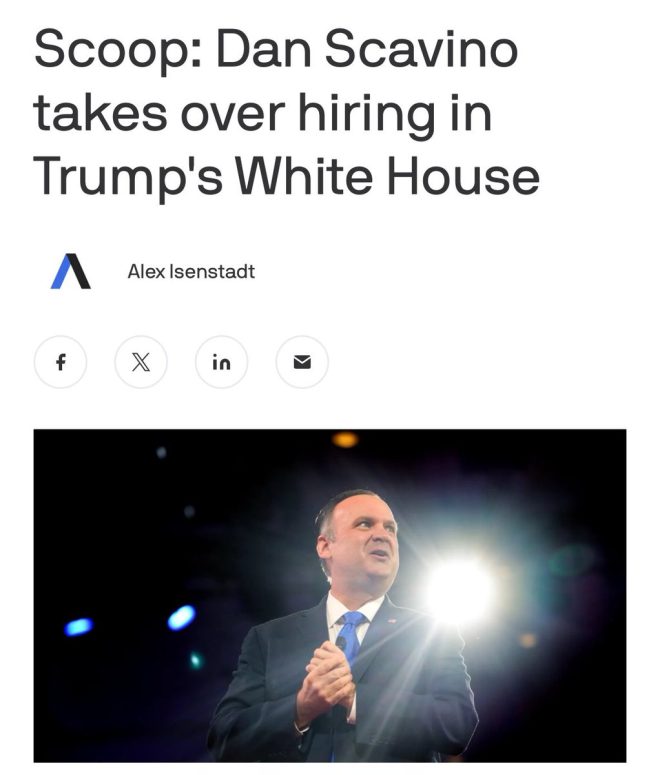 BREAKING: Dan Scavino's Controversial New Role Shocks Nation — Dan Scavino appointment, Trump administration personnel, White House staff changes 2025
