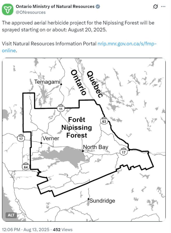 🚨🚨BREAKING: Glyphosate Air-Drop Sparks Outrage in North Bay! —  glyphosate airdrop news, North Bay environmental concerns, Roundup effects on community