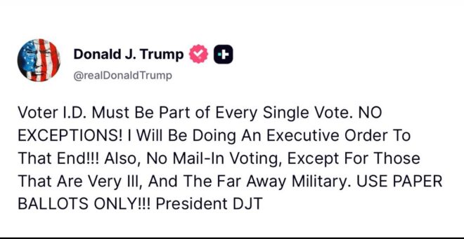 BREAKING: Trump's Mail-in Voting Ban Deemed Illegal! — illegal voting laws, Trump voter ID controversy, mail-in ballot restrictions 2025