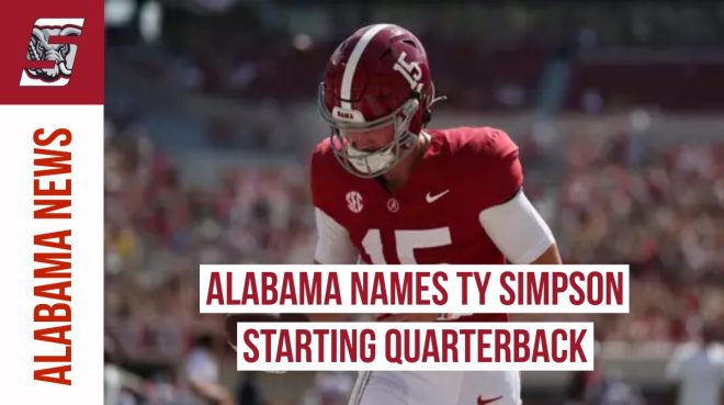 BREAKING: Ty Simpson's Shocking Rise as Alabama QB! — Ty Simpson named starting QB 2025, Alabama football news, Crimson Tide quarterback announcement