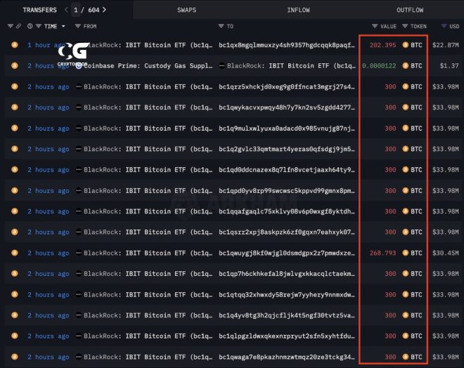Billions in Bitcoin Vanish from BlackRock's Wallet! Why? —  Bitcoin market shift, BlackRock crypto strategy, Bitcoin wallet movement 2025