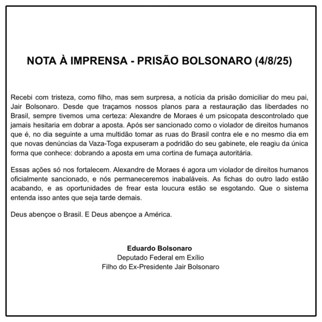 Bolsonaro Arrested: Is Supporting Protesters a Crime? — Jair Bolsonaro preso, apoio ao povo brasileiro, abusos do STF 2025