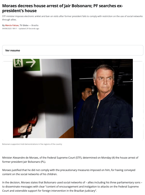 Bolsonaro Arrested: Supreme Court Justice's Shocking Move! —  BOLSONARO HOUSE ARREST, BRAZIL POLITICAL SCANDAL, JAIR BOLSONARO LEGAL TROUBLES