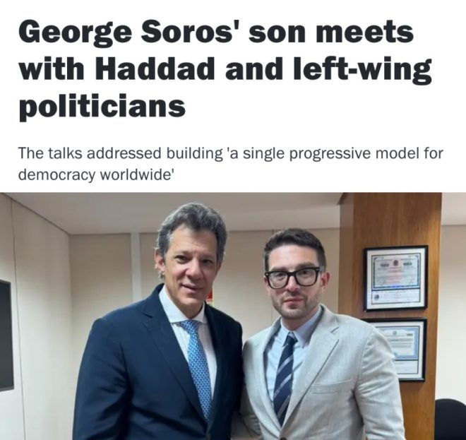 Brazil's Left: Hypocrisy in Billionaire Meetings Exposed! —  Brazilian left hypocrisy, Elon Musk billionaire criticism, Soros billionaire meeting 2025