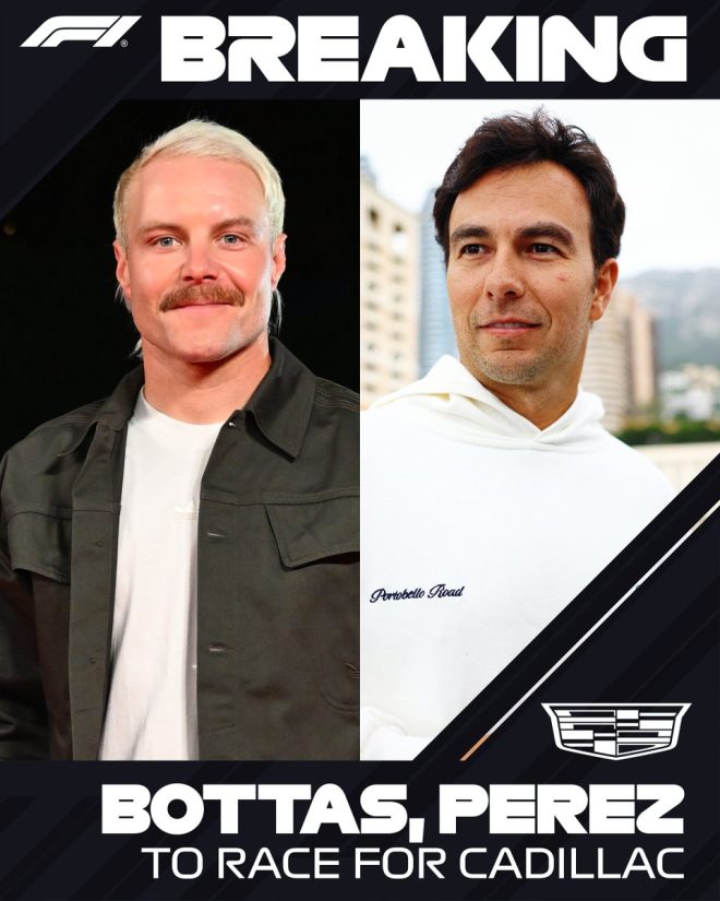 Breaking: Bottas & Perez Join Cadillac F1 - Shocking Move! — Valtteri Bottas news, Sergio Perez transfer, Cadillac F1 team announcement