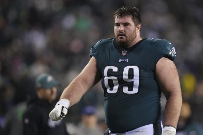 Breaking: Landon Dickerson’s Meniscus Surprise—Optimism Ahead! —  Landon Dickerson injury update, meniscus procedure news, Eagles offensive line status 2025