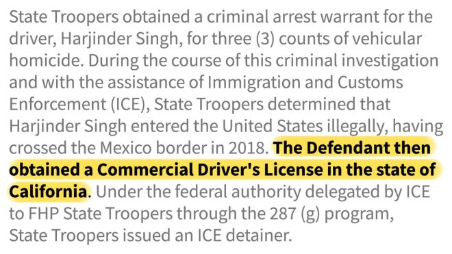 California's Shocking CDL Decision: Law Ignored for Criminal! — California CDL law violations, Newsom immigration policies 2025, illegal immigrant licensing issues