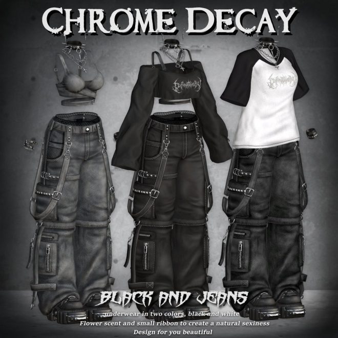"Chrome Decay: The Shocking Truth Behind Female Avatars!" — Chrome Decay female avatar, stylish digital outfits, virtual fashion trends