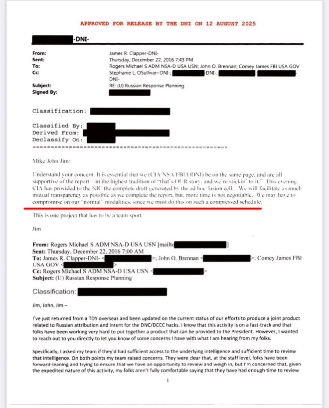 Clapper's Emails Reveal Shocking Intelligence Manipulation! —  Declassified Intelligence Procedures, James Clapper Email Controversy, NSA Rushed Assessment 2025